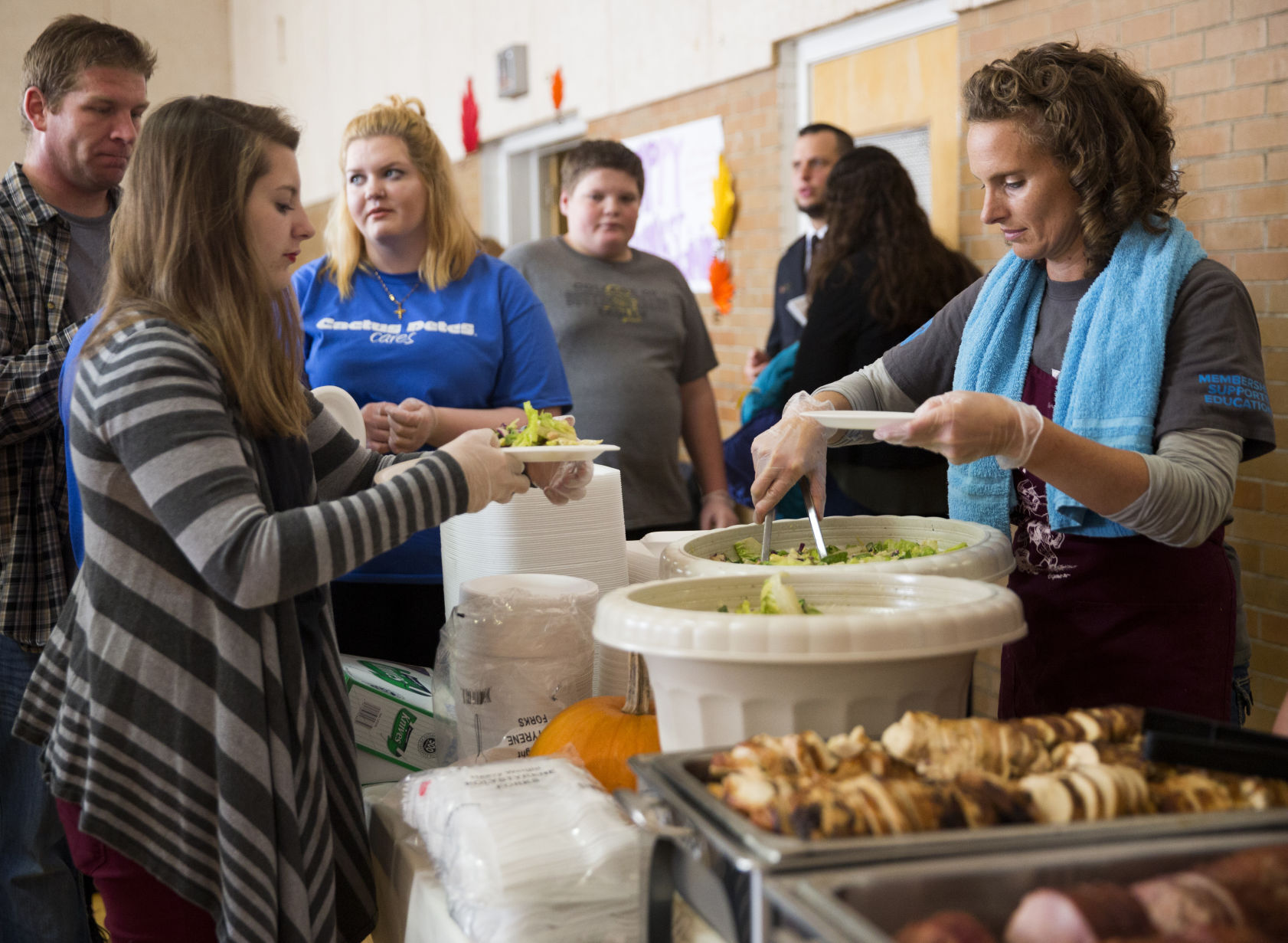 Salvation Army Thanksgiving dinner